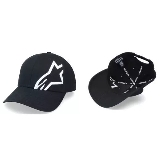 Alpinestars CorpSnap 2 – Cap (rpsnap2_blkwht) | kasitro.live