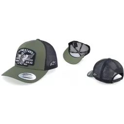 Alpinestars Heritage Patch Trucker kšiltovka - Military/Black