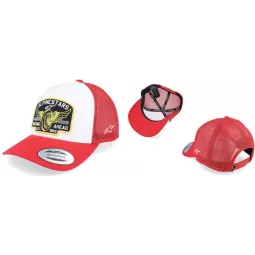 Alpinestars Heritage Patch Trucker hat - White/Red
