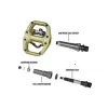 FUNN CLAST Single side SPD pedály - Pilsen Satin Titan | kasitro.live