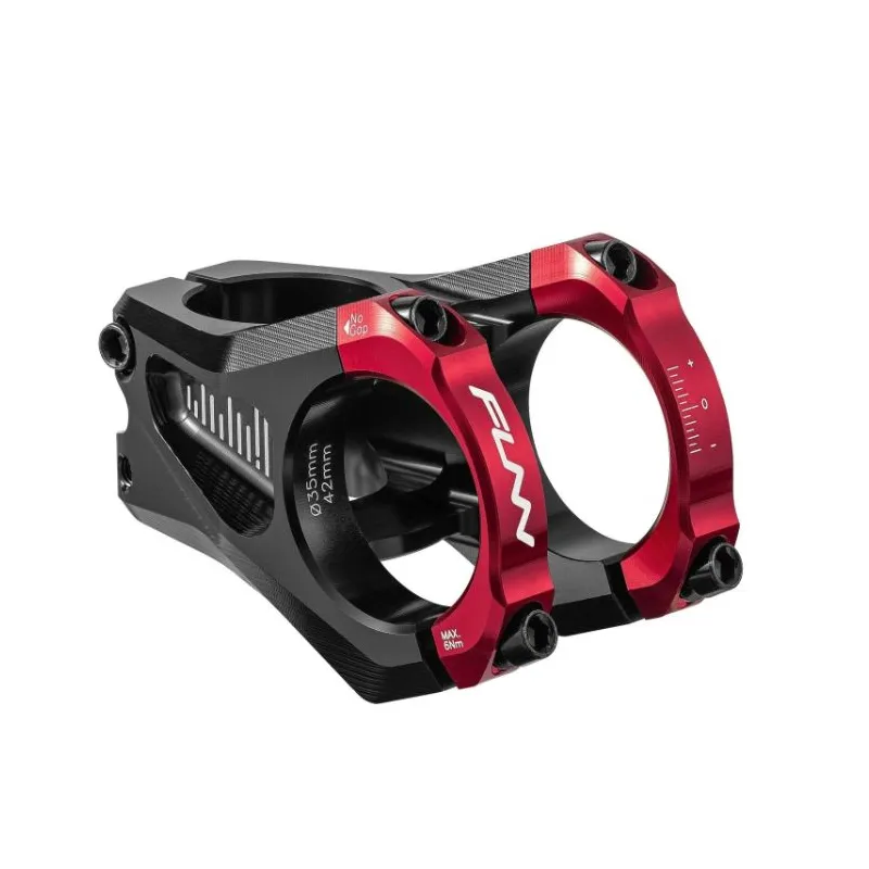 Funn Equalizer ZERO 35 – Bike Stem (D:42) (červený) | kasitro.live