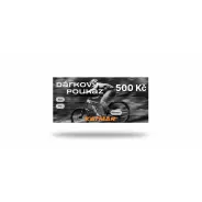 Dárkový poukaz Katmar 500 Kč | kasitro.live