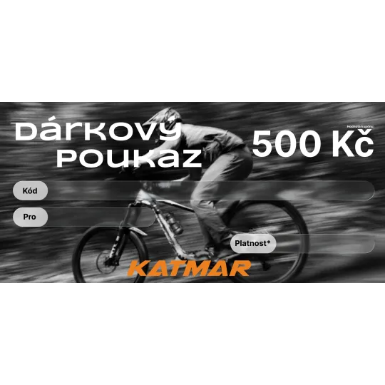 Gift Voucher Katmar - 500 CZK