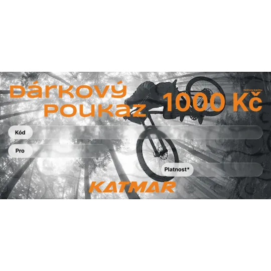 Gift Voucher Katmar - 1000 CZK