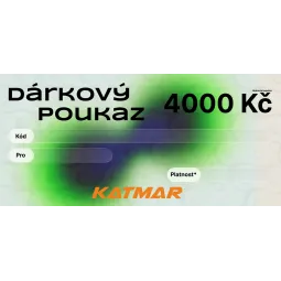 Dárkový poukaz Katmar 4000 Kč | kasitro.live