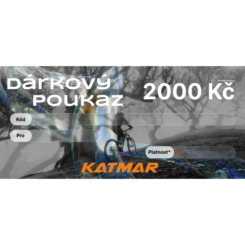 Gift Voucher Katmar - 2000 CZK