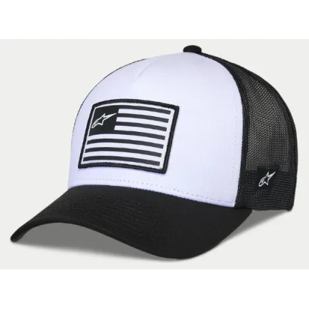 Alpinestars FLAG – Cap (t_Flag_wht_Blk) | kasitro.live