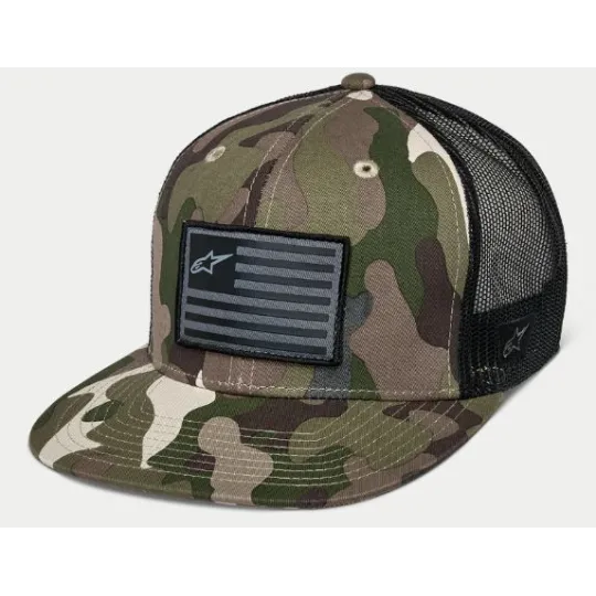 ALPINESTARS FLAG Snapback hat – trucker cap (Flat) | kasitro.live
