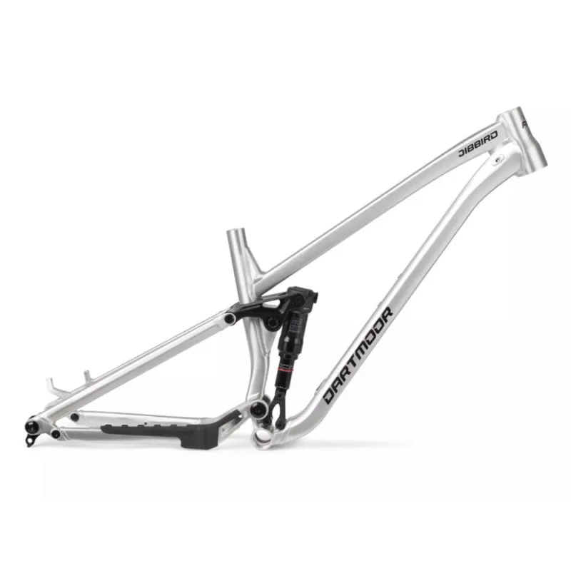 Dartmoor Jibbird bez – MTB Full-Suspension Frame (Silver) | kasitro.live