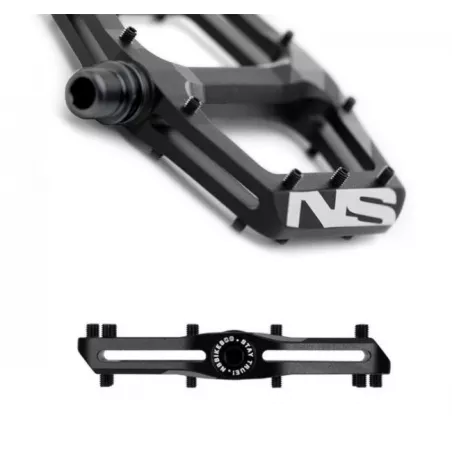 NS Bikes Radiance pedály Black - černé | kasitro.live