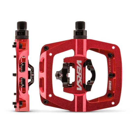 DMR Versa (One side SPD) – Bike Pedals (červené) | kasitro.live