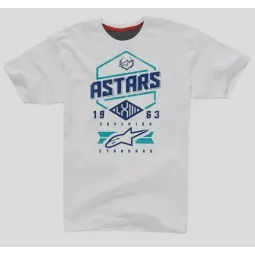 Alpinestars HEX Tech Tee - White Blue Stratos - size XL