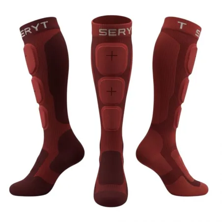 Seryt Shelter Protective Socks (Shin & Ankle) (Dark) | kasitro.live