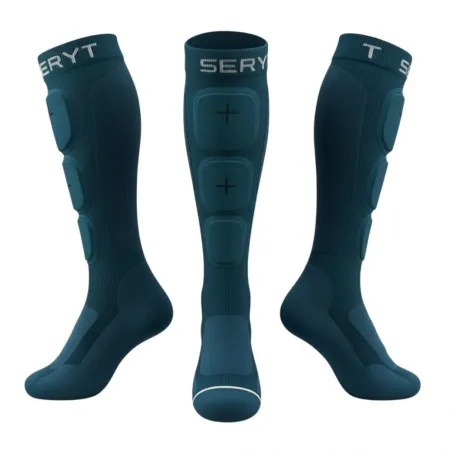 Seryt Shelter Protective Socks (Shin & Ankle) (Petrol) | kasitro.live