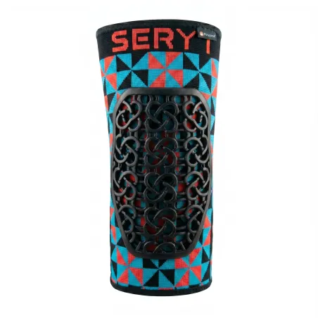 Chrániče loktů Seryt Flow Elbow Arlecchino Grey Black (Tyrkysové) | kasitro.live