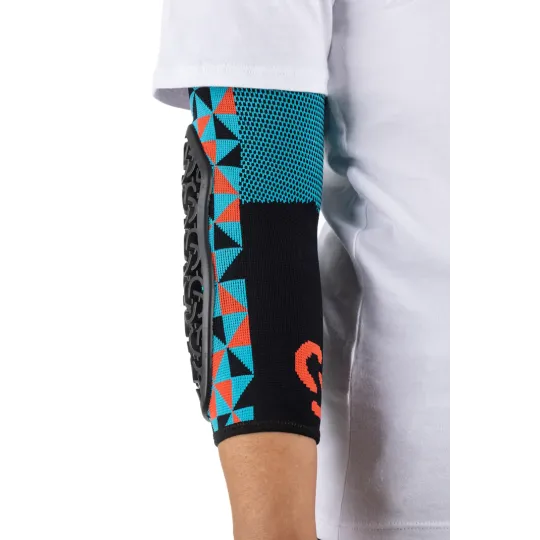 Chrániče loktů Seryt Flow Elbow Arlecchino Grey Black (Tyrkysové) | kasitro.live