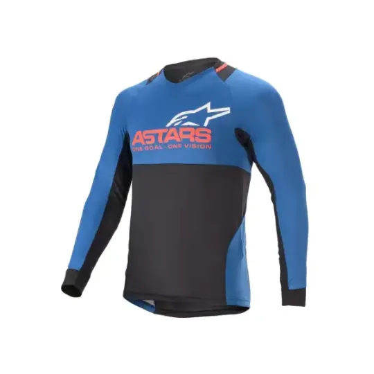 Alpinestars Drop 8.0 dres Mid Blue/Bright Red (8LS_MidBlBrghR) | kasitro.live