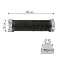 SB3 Kheops Lock On Dual – Grips (Red) | kasitro.live