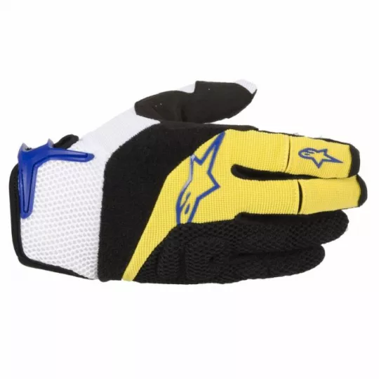Alpinestars MOAB rukavice Yellow Blue | kasitro.live