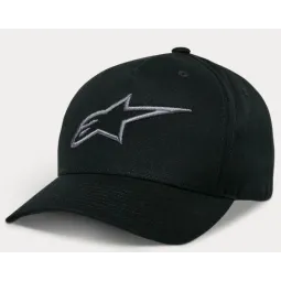 Alpinestars Ageless Curve kšiltovka Flexfit black | kasitro.live