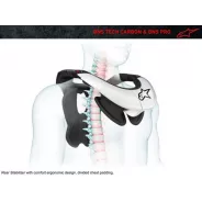 Alpinestars BNS TECH Carbon - Bionic Neck Support Pro