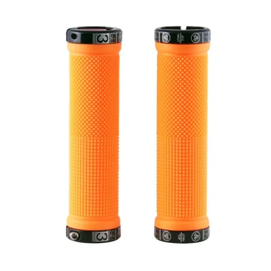 SB3 Kheops Lock On Dual gripy - oranžové (Orange Fluo) | kasitro.live
