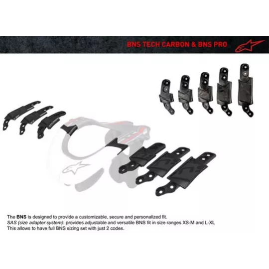 Alpinestars BNS TECH Carbon - Bionic Neck Support