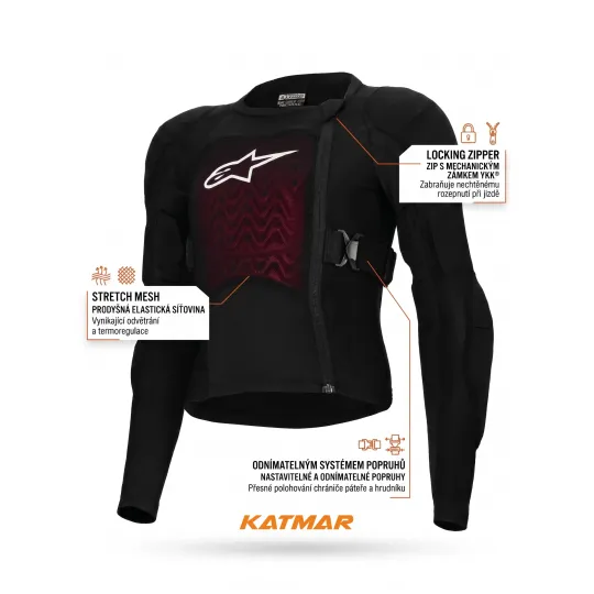 Alpinestars Bionic Plasma LT dětská vesta | kasitro.live