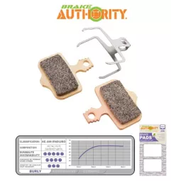 Brake Authority Burly - Avid Elixir, DB, Sram Level  brake pads
