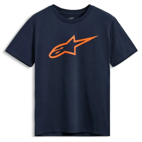 Alpinestars Ageless 2.0 CSF Tee navy orange | kasitro.live