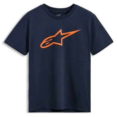 Alpinestars Ageless 2.0 CSF Tee navy orange | kasitro.live
