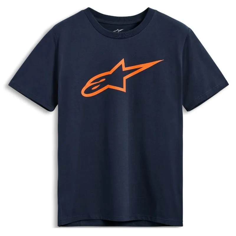 Alpinestars Ageless 2.0 CSF Tee navy orange | kasitro.live