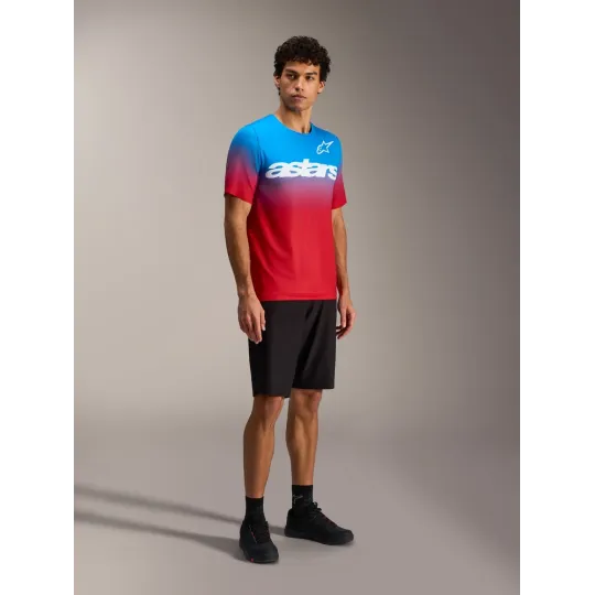 Alpinestars A-Dura Astars 2.0 Jersey Bright Red/Blue | kasitro.live