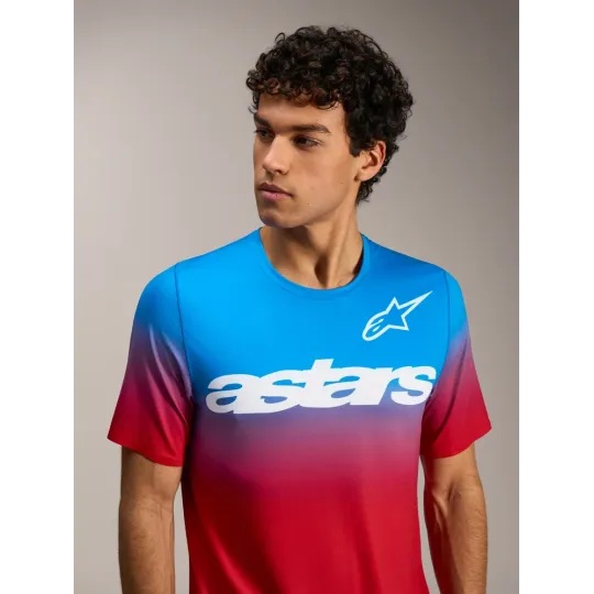 Alpinestars A-Dura Astars 2.0 Jersey Bright Red/Blue | kasitro.live
