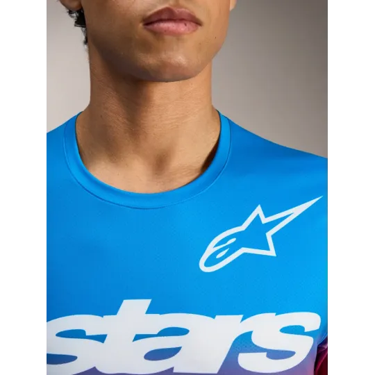Alpinestars A-Dura Astars 2.0 Jersey Bright Red/Blue | kasitro.live