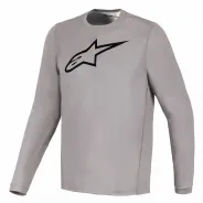 Alpinestars A-Dura Ride Jersey Gray Long Sleeve | kasitro.live