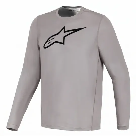 Alpinestars A-Dura Ride Jersey Gray Long Sleeve | kasitro.live