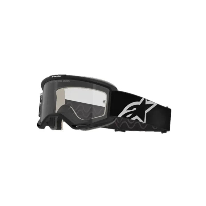 Alpinestars Vision 5 Corp MX Goggles Black/Clear | kasitro.live
