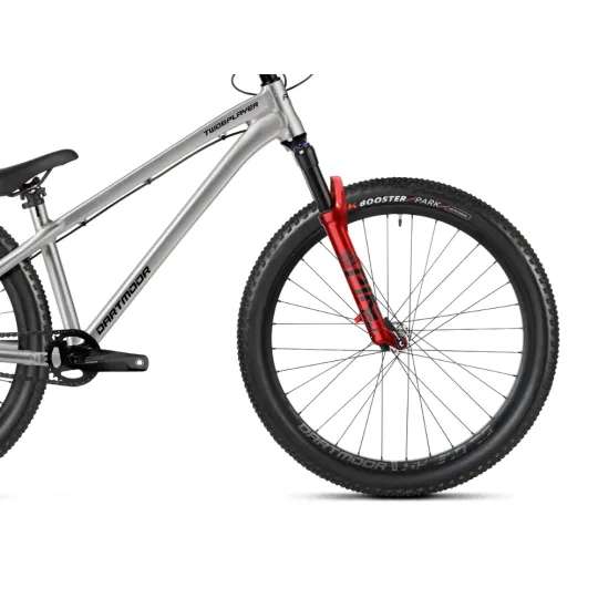 Dartmoor Two6Player Pro Dirt Bike 26" - Brushed Silver | kasitro.live