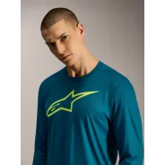 Alpinestars A-Dura Ride – modrý MTB dres, camo potisk | kasitro.live
