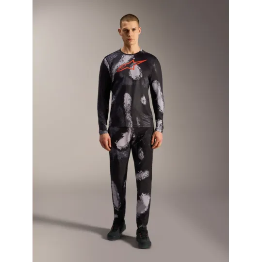 Alpinestars A-Dura Ride – MTB dres Colorwash, červené logo | kasitro.live