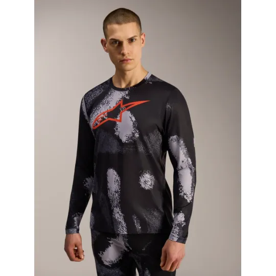 Alpinestars A-Dura Ride – MTB dres Colorwash, červené logo | kasitro.live