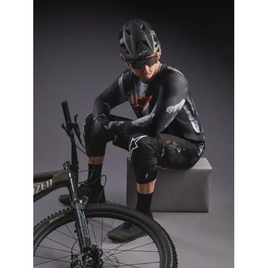 Alpinestars A-Dura Ride – MTB dres Colorwash, červené logo | kasitro.live
