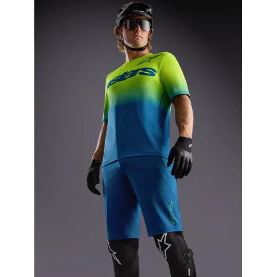 Alpinestars A-Dura Astars 2.0 Blue/Green/Yellow Fluo – MTB dres | kasitro.live