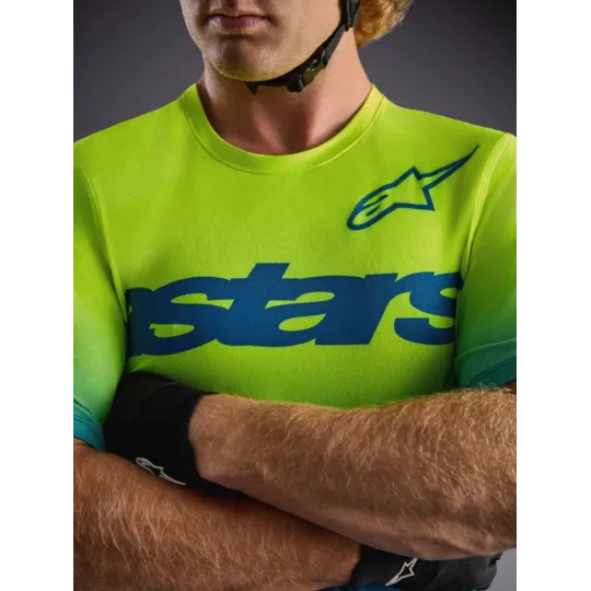 Alpinestars A-Dura Astars 2.0 Blue/Green/Yellow Fluo – MTB dres | kasitro.live