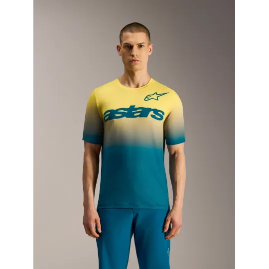 Alpinestars A-Dura Astars 2.0 Blue/Green/Yellow Fluo – MTB dres | kasitro.live