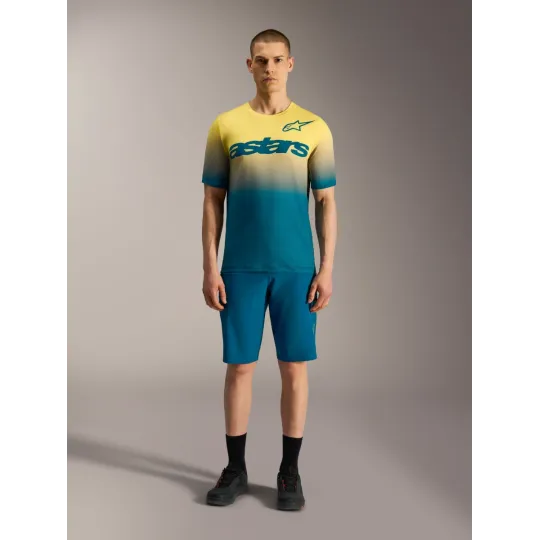 Alpinestars A-Dura Astars 2.0 Blue/Green/Yellow Fluo – MTB dres | kasitro.live