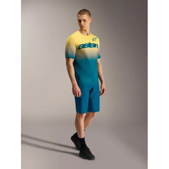 Alpinestars A-Dura Astars 2.0 Blue/Green/Yellow Fluo – MTB dres | kasitro.live