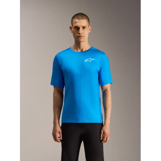 Alpinestars A-Dura Air Bright Blue – letní dres krátký rukáv | kasitro.live