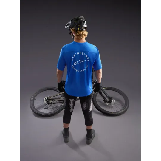 Alpinestars A-Dura Air Bright Blue – letní dres krátký rukáv | kasitro.live